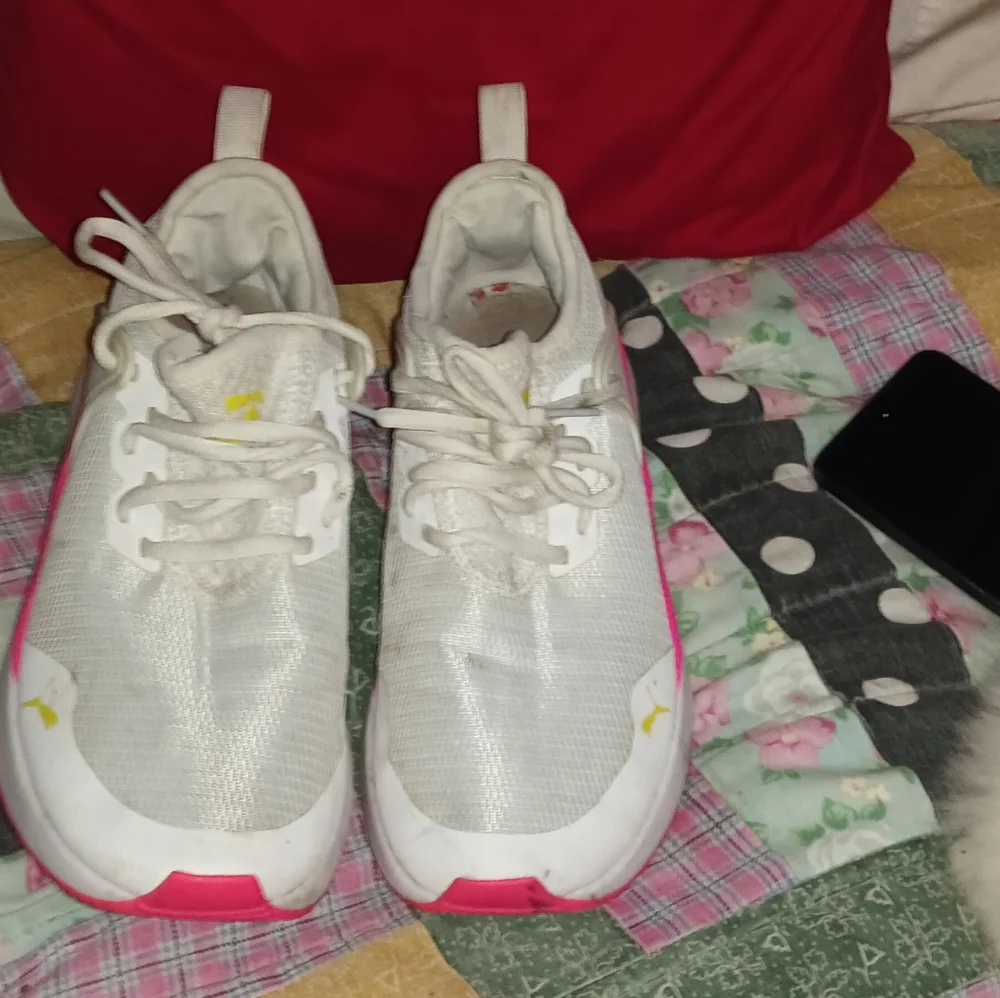 Girls puma pacer tennis shoes - Picture 1 of 4